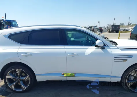 2025 Genesis Gv80 3.5T Prestige Awd из США, поврежденный, VIN KMUHEESC2SU219768